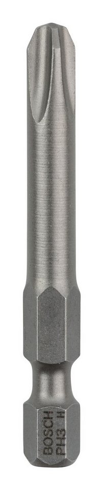 BOSCH Kreuzschlitz-Bit, 25 Stück, Schrauberbit Extra-Hart - PH 3 x 49 mm - 25er-Pack BOSCH Kreuzschlitz-Bit, 25 Stück, Schrauberbit Extra-Hart - PH 3 x 49 mm - 25er-Pack von BOSCH
