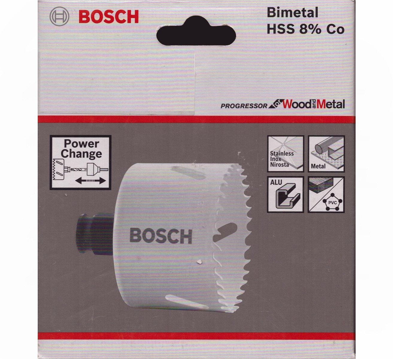 BOSCH Lochsäge BOSCH Lochsäge Bohrkrone Ø 102 mm Progressor Wood Metal Holz + Metall BOSCH Lochsäge BOSCH Lochsäge Bohrkrone Ø 102 mm Progressor Wood Metal Holz + Metall von BOSCH