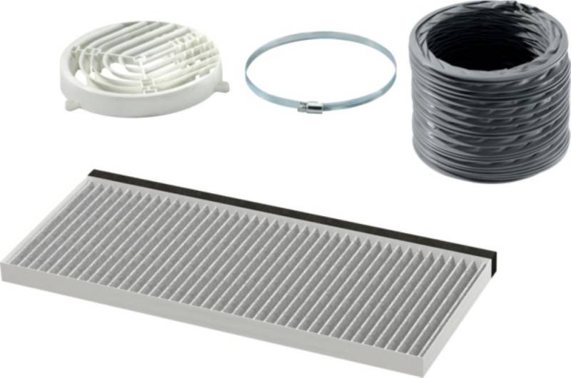 BOSCH Montagezubehör Dunstabzugshaube DWZ1IT1I4 Clean Air Standard Umluftset (4 St) von BOSCH