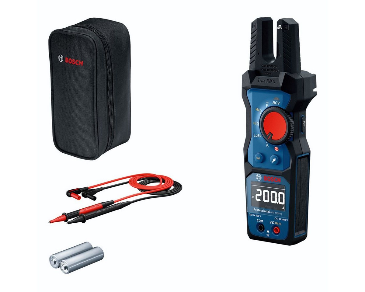 BOSCH Multimeter GFM 1000-15 Gabelstromzange BOSCH Multimeter GFM 1000-15 Gabelstromzange von BOSCH