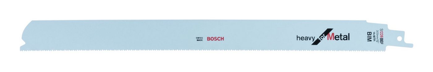 BOSCH Säbelsägeblatt Pro Medium-Thick Metal precise S1237BEF (5 Stück), 1,1 x 25 x 300 mm - 5er-Pack von BOSCH