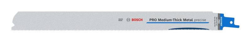 BOSCH Säbelsägeblatt Pro Medium-Thick Metal precise S1237BEF (5 Stück), 1,1 x 25 x 300 mm - 5er-Pack von BOSCH