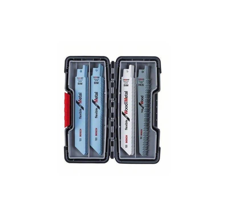 BOSCH Säbelsägeblatt 20-tlg. Wood and Metal Säbelsägeblatt-Set 150 mm (20-St), für Holz + Metall von BOSCH