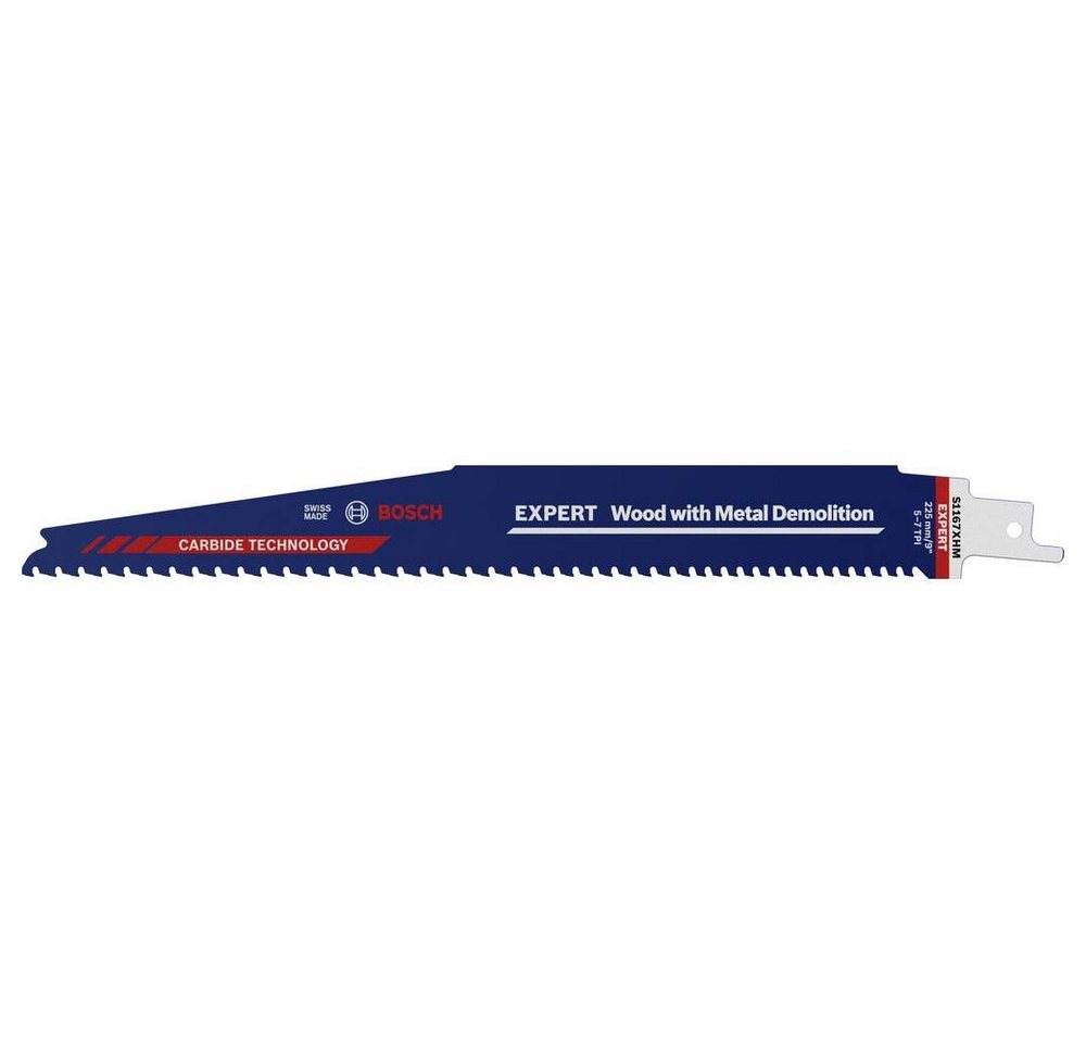 BOSCH Säbelsägeblatt EXPERT ‘Wood with Metal Demolition’ S 1167 XHM 2608900398 BOSCH Säbelsägeblatt EXPERT ‘Wood with Metal Demolition’ S 1167 XHM 2608900398 von BOSCH