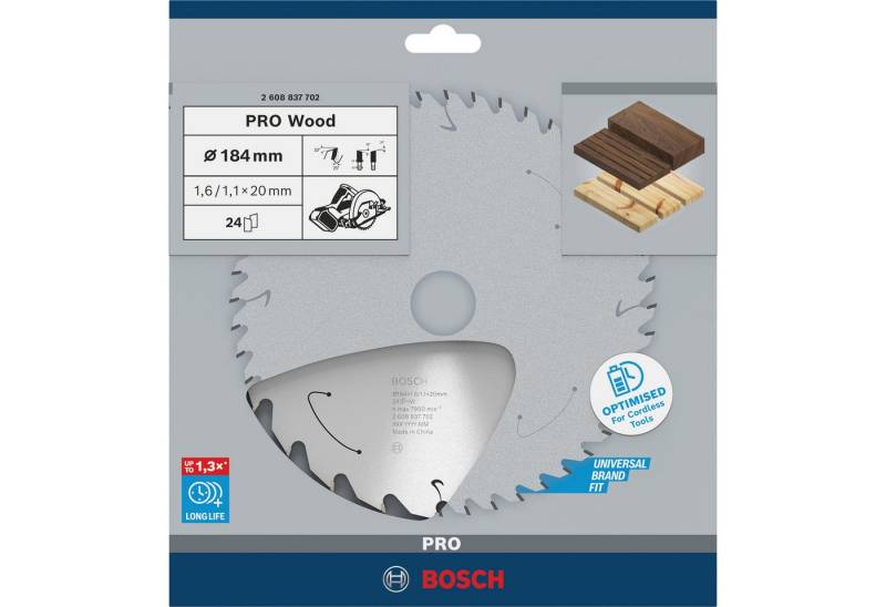 Bosch Professional Sägeblatt Bosch Professional PRO Wood cordless von Bosch Professional