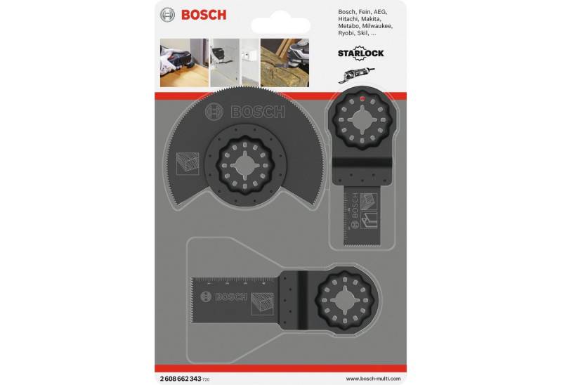 Bosch Professional Sägeblatt Bosch Professional Starlock Holz-Basis-Set von Bosch Professional