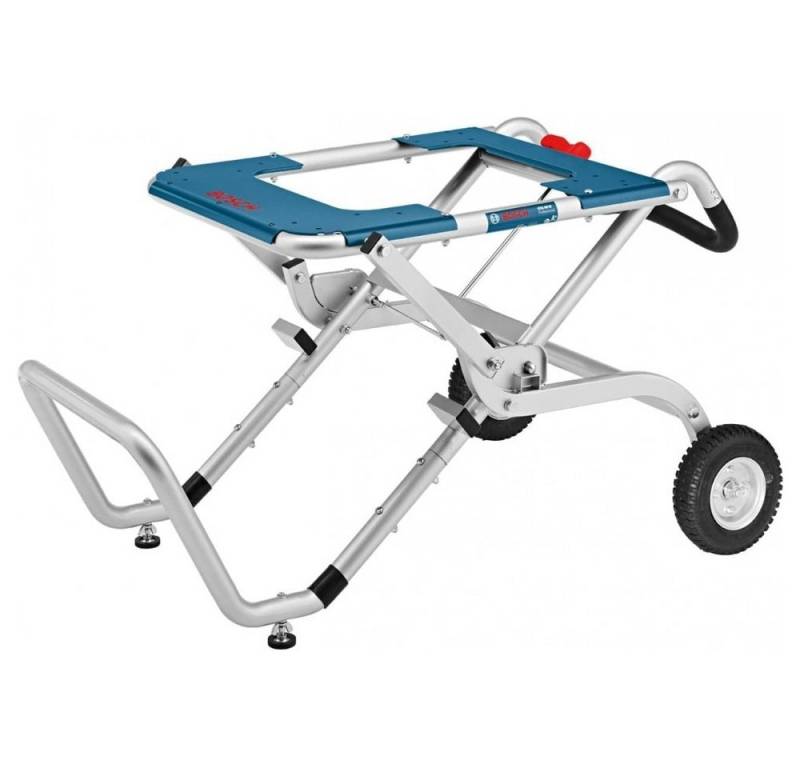 BOSCH Sägeuntergestell GTA 60 W Professional - Transport & Arbeitstisch - silber/blau von BOSCH