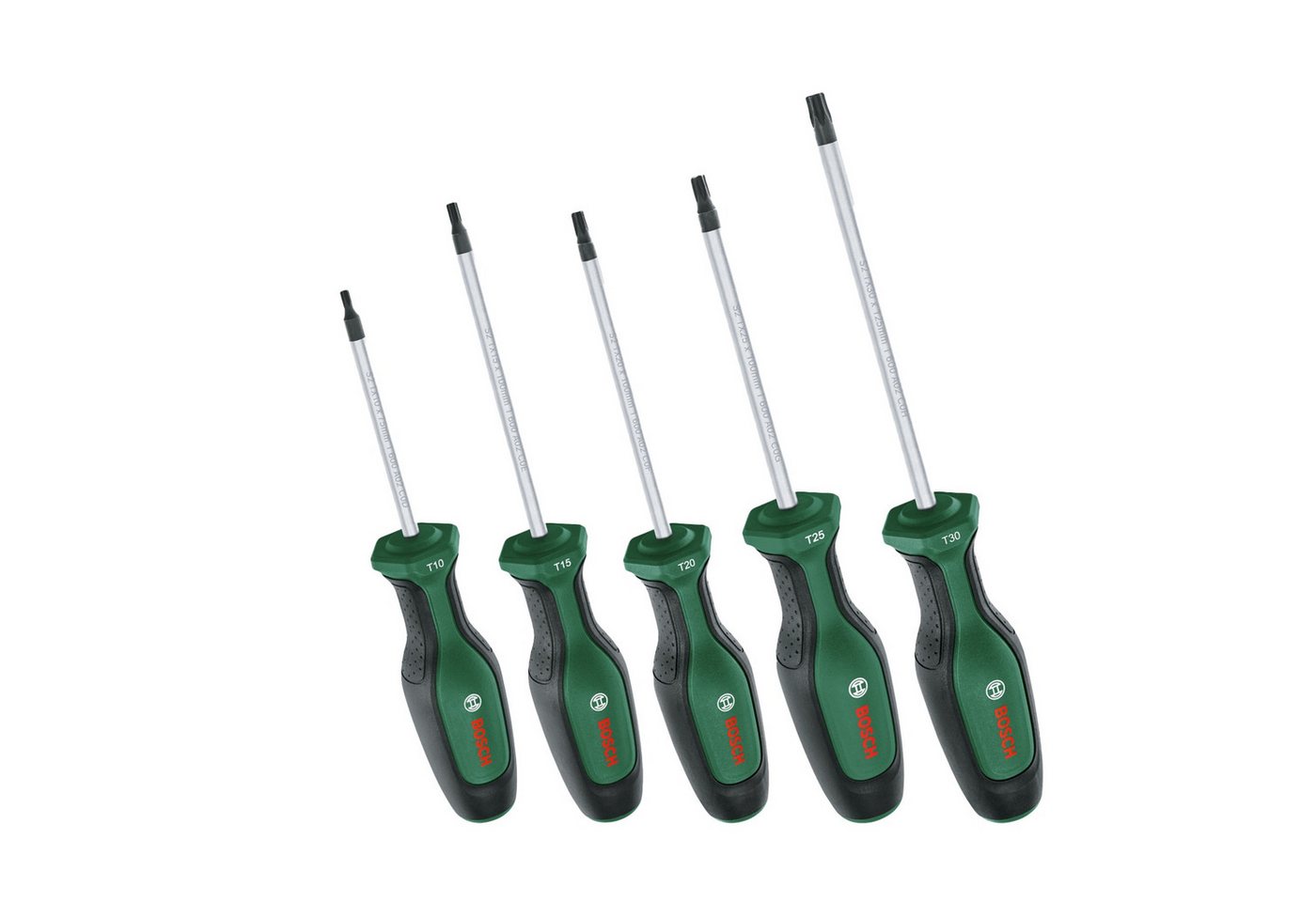 BOSCH Schraube BOSCH Schraubendreher-Set, Torx, 5-teilig von BOSCH