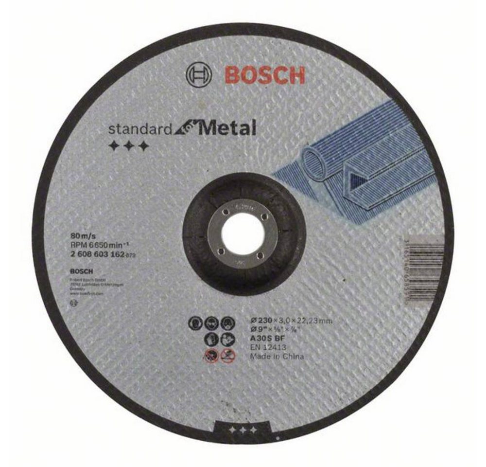 BOSCH Trennscheibe Trennscheibe gekröpft Standard for Metal A 30 S BOSCH Trennscheibe Trennscheibe gekröpft Standard for Metal A 30 S von BOSCH
