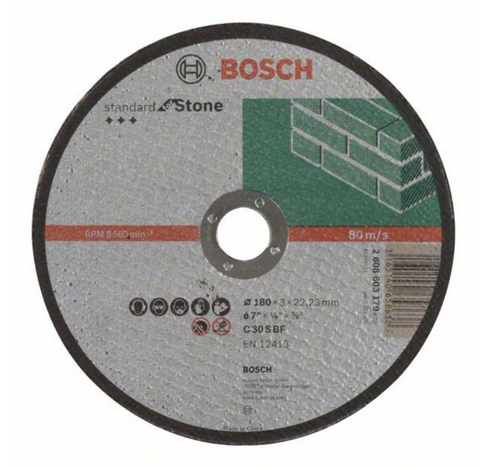 BOSCH Trennscheibe Trennscheibe gerade Standard for Stone C 30 S BF BOSCH Trennscheibe Trennscheibe gerade Standard for Stone C 30 S BF von BOSCH