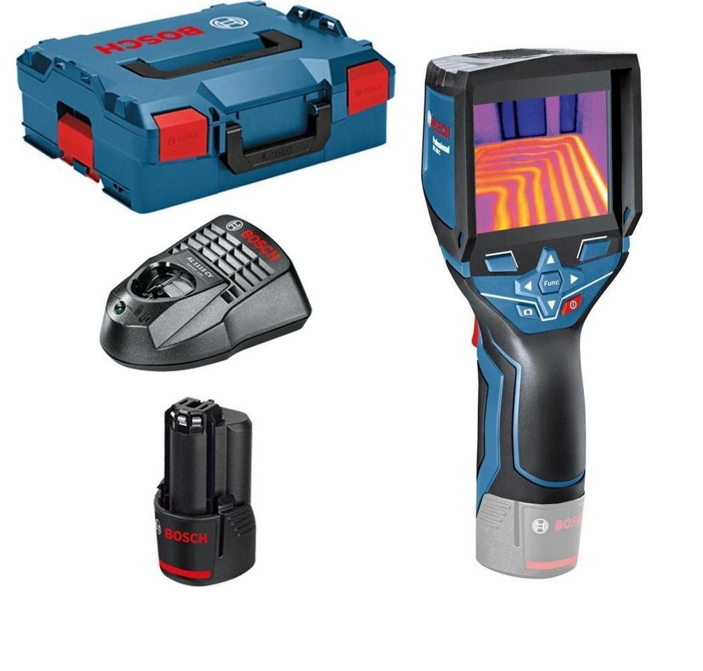 BOSCH Wärmebildkamera Thermodetektor GTC 400 C, 12 V 1,5 Ah Li-Ion Akku BOSCH Wärmebildkamera Thermodetektor GTC 400 C, 12 V 1,5 Ah Li-Ion Akku von BOSCH