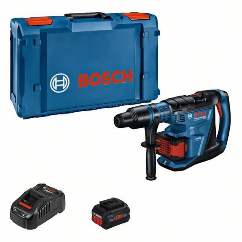 Bosch Akku-Bohrhammer BITURBO mit SDS max GBH 18V-40 C, 2 Akku ProCORE18V 8.0Ah  0611917102 von BOSCH