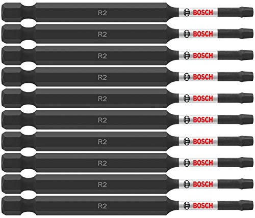 BOSCH ITSQ235B Schraubendreher-Bit, 8,9 cm, quadratisch, 2, robust, Schlagschrauber-Bit von BOSCH