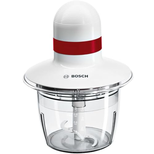 Bosch MMRP1000 electric food chopper 0.8 L 400 W Red Transparent White von BOSCH