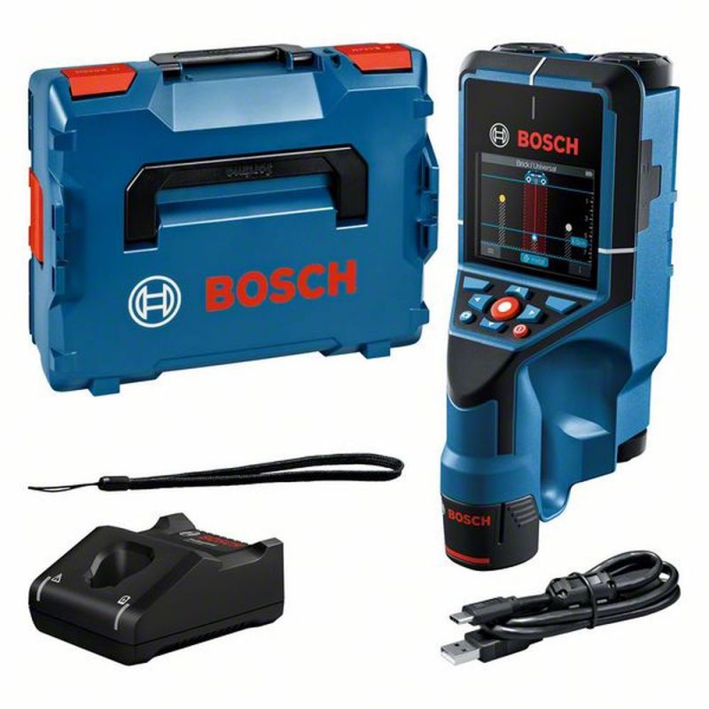 Bosch Ortungsgerät Wallscanner D-tect 200 C mit 1x Akku GBA 12V 0601081601 von BOSCH