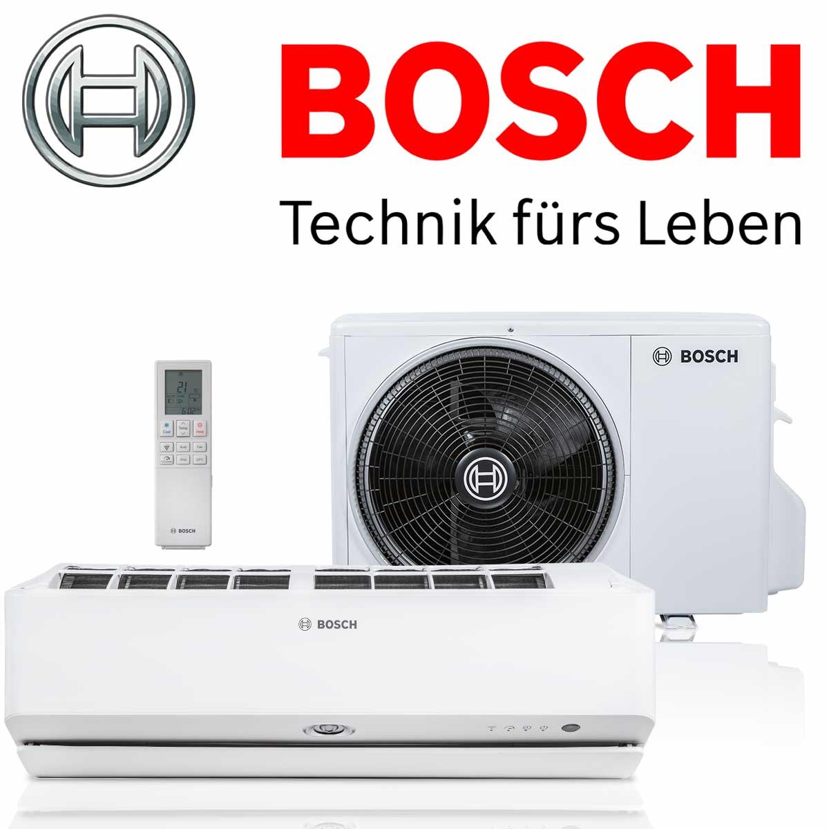 BOSCH Climate 9000i 35 E Singlesplit Klimaanlage 3,5 kW für 1 Raum... von BOSCH