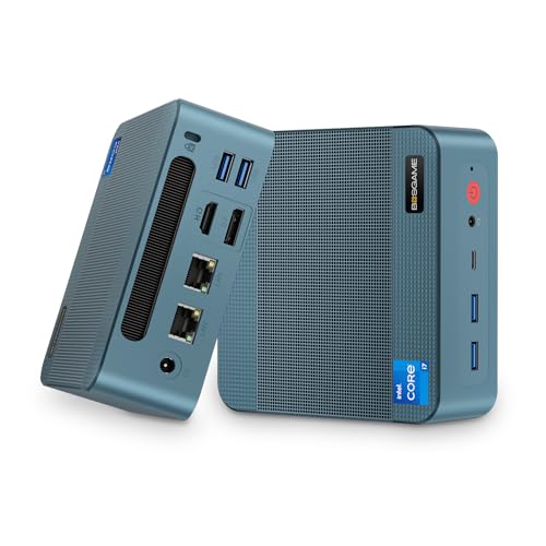 BOSGAME P2 Neo Gaming PC, with Intel Core i5-12450H Processor, 8C/12T (up to 4.4GHz), 16GB RAM 512GB SSD von BOSGAME