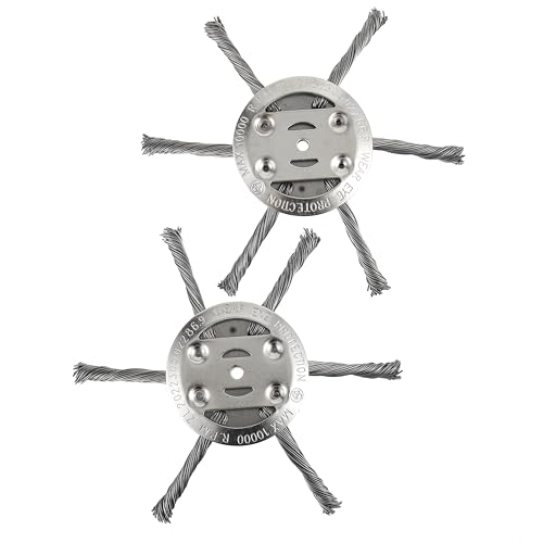 BOSHCHEN 15,2 cm Stahldraht Unkrautbürste Trimmer Kopf Elektrische Unkrautklingen Kopf verdrahtet Trimmer Kopf Ersatz Unkrautvernichter Aufsatz für elektrische schnurlose Rasentrimmer, BOSHCHEN 15,2 cm Stahldraht Unkrautbürste Trimmer Kopf Elektrische Unkrautklingen Kopf verdrahtet Trimmer Kopf Ersatz Unkrautvernichter Aufsatz für elektrische schnurlose Rasentrimmer, von BOSHCHEN