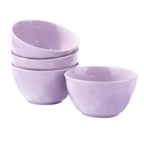 BOSILI Reisschalen aus Keramik, Set mit 4 Stück, mikrowellen- und spülmaschinenfest, niedliche Schüsseln für Suppe, Reis, Hafer von BOSILI