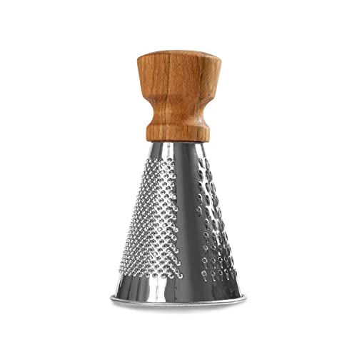 Boska Tischreibe Mini Oslo/drie verschiedene Flächen/Edelstahl/Holz/Braun/Silber / 85 x 85 x 150 mm Boska Tischreibe Mini Oslo/drie verschiedene Flächen/Edelstahl/Holz/Braun/Silber / 85 x 85 x 150 mm von BOSKA
