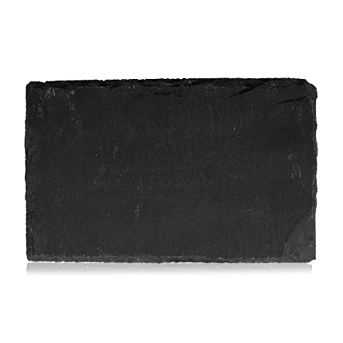 Boska 359003 - Schieferplatte - Dessertplatte - Tapasplatte 4er Set - Schiefer - Länge: 16 x 10 cm von BOSKA