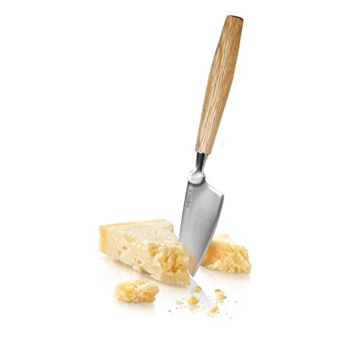 Boska Hartkäse Messer, Käse, Küchenhelfer, Messer, Europäisches Eichenholz / Edelstahl, 20.5 cm, 320209 von BOSKA