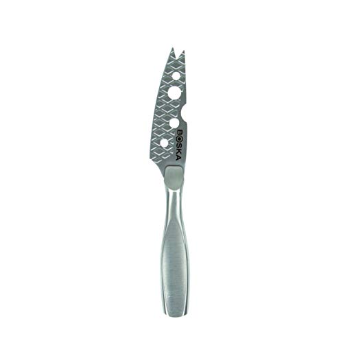 Boska Käsemesser für Halbweichen Käse Mini Monaco+ Nr.3 / absoluten Muss macht/Edelstahl/Silber / 165 x 23 x 8 mm von BOSKA