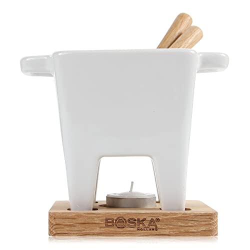 Boska Tapas Fondue Bianco - 300 ml - geeignet für Käsefondue von BOSKA