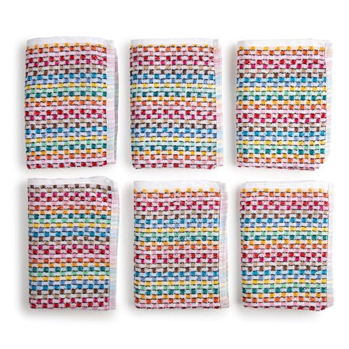 BOSKIMO Premium Geschirrtücher Baumwolle – 6er Set Küchenhandtücher aus Mikrofaser und Frottee, Hochsaugfähige Baumwolltücher, Reinigungstücher Waffelstruktur Bunt BOSKIMO Premium Geschirrtücher Baumwolle – 6er Set Küchenhandtücher aus Mikrofaser und Frottee, Hochsaugfähige Baumwolltücher, Reinigungstücher Waffelstruktur Bunt von BOSKIMO