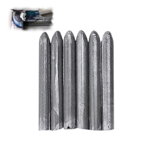 Low Temperature Universal Welding Rod, Metal Universal Low Temperature Easy Melt Welding Rods, Lighter Welding Rod, Easy Welding Electrode Aluminum Rod (6Pcs) von BOSONS