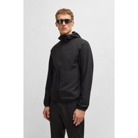 BOSS GREEN Funktionsjacke "L Commuter", mit Kapuze, mit gummiertem Markenlabel von BOSS Green