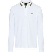 BOSS GREEN Langarm-Poloshirt "Plisy", mit Streifen am Kragen BOSS GREEN Langarm-Poloshirt "Plisy", mit Streifen am Kragen von BOSS Green