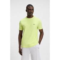 BOSS GREEN Rundhalsshirt "Tee", mit gummiertem Kontrast-Logo von BOSS Green