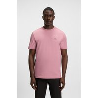 BOSS GREEN Rundhalsshirt "Tee", mit gummiertem Kontrast-Logo BOSS GREEN Rundhalsshirt "Tee", mit gummiertem Kontrast-Logo von BOSS Green