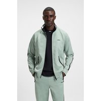 BOSS GREEN Sweatjacke "Skarley Strip", mit dezentem Muster von BOSS Green