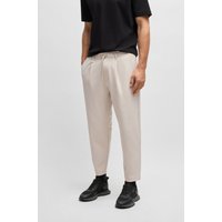 BOSS GREEN Webhose "T Convert-Pleat", mit Zugbund und Markenlabel von BOSS Green