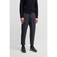BOSS GREEN Webhose "T Convert-Pleat", mit Zugbund und Markenlabel von BOSS Green