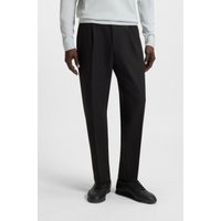 BOSS GREEN Webhose "T Convert-Pleat" mit Zugbund und Markenlabel Bundfaltenhose Anzughose Stretchhose BOSS GREEN Webhose "T Convert-Pleat" mit Zugbund und Markenlabel Bundfaltenhose Anzughose Stretchhose von BOSS Green