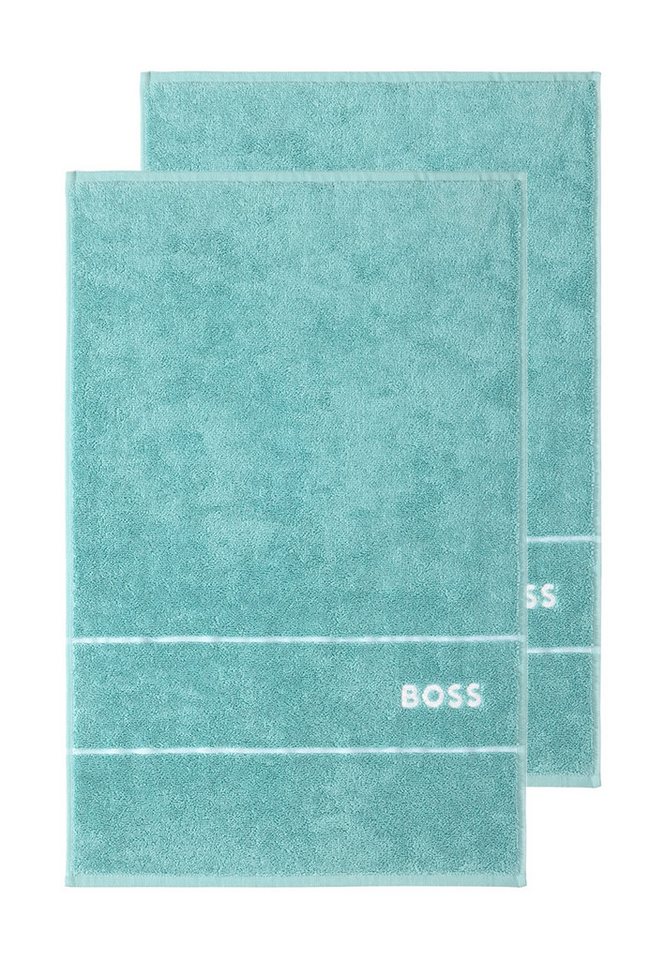 BOSS Home Gästehandtücher Plain Gästetuch 2er Set, 100% Baumwolle, mit modernem Design BOSS Home Gästehandtücher Plain Gästetuch 2er Set, 100% Baumwolle, mit modernem Design von BOSS Home