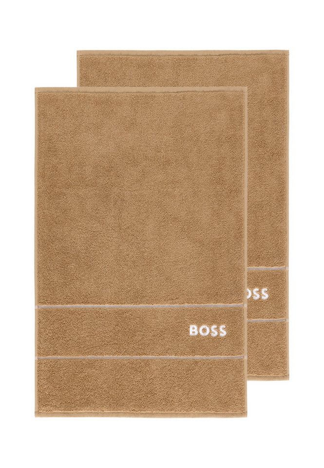 BOSS Home Gästehandtücher Plain Gästetuch 2er Set, 100% Baumwolle, mit modernem Design BOSS Home Gästehandtücher Plain Gästetuch 2er Set, 100% Baumwolle, mit modernem Design von BOSS Home