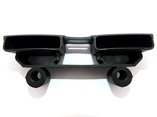 JUSNOVA 10er Paket Spezialkappen Duo | zur Montage mit Bolzen im Holm des Lattenrostes | 10er Paket Kappen (Nicht für Bolzen 12mm geeignet) 1063 von JUSNOVA