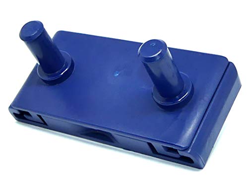 BOSSASHOP Schulterabsenkungen zum Nachrüsten für Lattenroste | 2 Stück | OHNE Kappen & Leisten | (blau, 2) | 4002 von BOSSASHOP