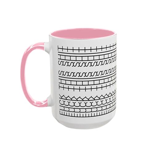 BOSSETY Fuck This Shit Mug, Lustige Tasse Kaffeetasse mit Versteckter Botschaft, 12oz Lustiges Geschenk für Kollegen, Arbeit, Freunde, Geschenke, einzigartige Tasse 350ml (12oz Rosa) von BOSSETY