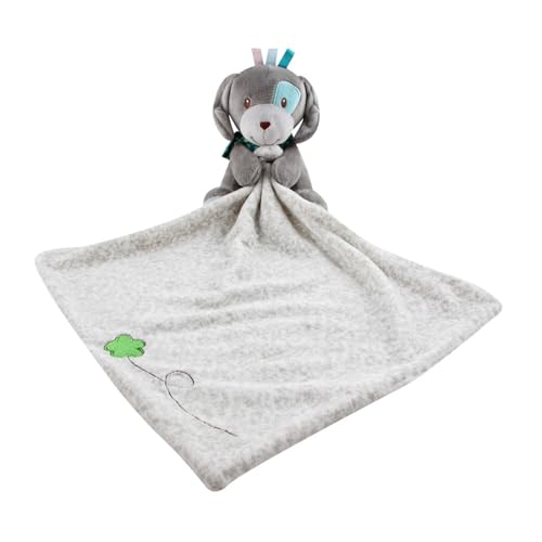 BOSSETY Schmusetuch mit Namen, Personalisierte Babydecke Kuscheldecke, Schnuffeltuch für Baby & Kinder Personalisiert, 29 * 31cm, Sichere und Bequeme PP-Baumwolle, Optionale Schriftfarbe (B) von BOSSETY