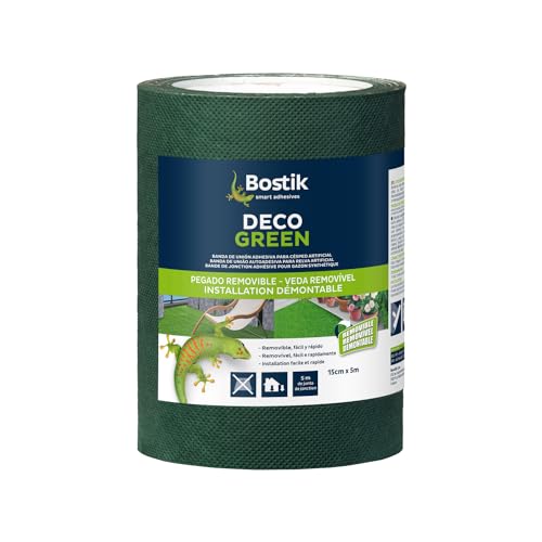 Bostik 30817116 Deco Green klebeband, grün, 15cm x 5m von BOSTIK