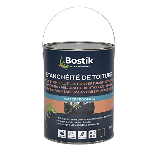 Bostik Dachabdichtung 5 kg – Farbe Schwarz von BOSTIK