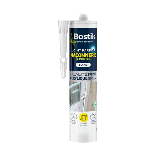 Bostik Dichtungsring für Mauerwerk und Türen, 280 ml, Weiß von BOSTIK