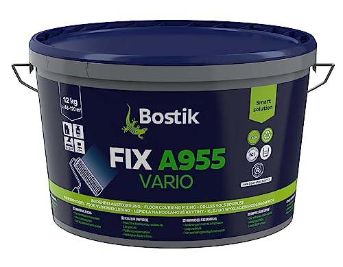 Bostik Fix A955 Vario Universal Teppichbodenbelag Fixierung 12kg Eimer von BOSTIK