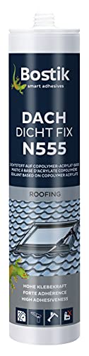 Bostik N555 Dach Dicht Fix transparent 1K Acryl Dichtstoff 300ml Kartusche Bostik N555 Dach Dicht Fix transparent 1K Acryl Dichtstoff 300ml Kartusche von BOSTIK