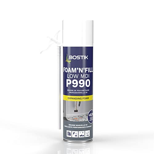 Bostik SA 29571 Expansive Schaumstoff, 4000 – 500 ml, Weiß von BOSTIK